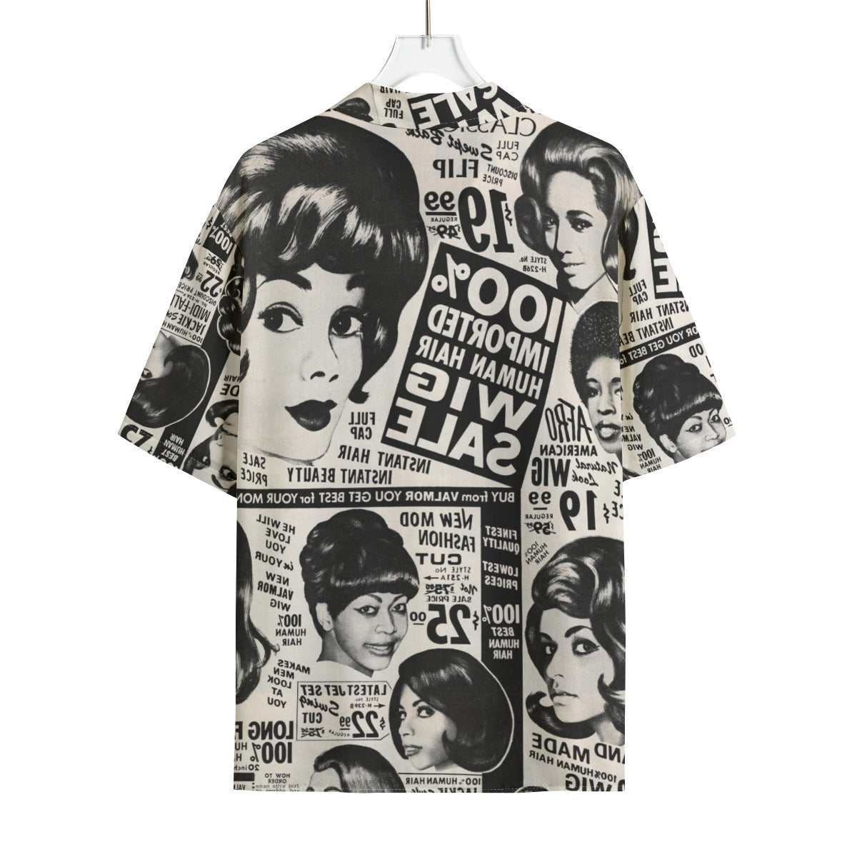 Newspaper Hawaiian Shirt