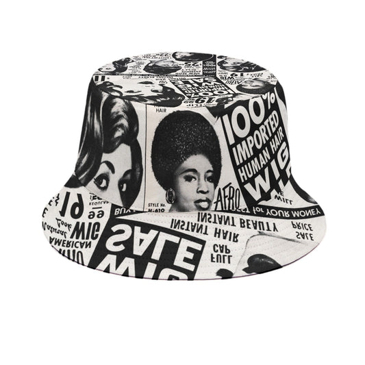 Vintage Newspaper Bucket Hat